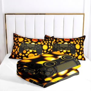 Tùy Chỉnh Polyester Kỹ Thuật Số Mô Hình Trò Chơi In Duvet Set Chất Lượng Cao Da Thân Thiện Duvet Bedding Set - Product Image 3