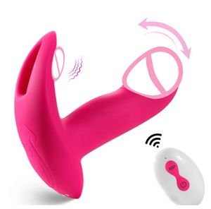 Yüksek kalite 10-Mode uzaktan kumanda Mini gül vibratör USB Powered giyilebilir külot Clit g-spot stimülatör yapay penis vibratör - Product Image 2