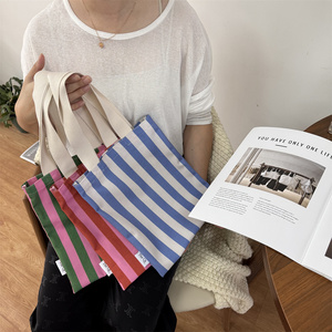 Cotton Striped <b>Envelope</b> Bag Personalized Logo Printing for Storage Promotion Dust Bag Shoe Bag <b>Gift</b> Packaging Bag - Product Image 2