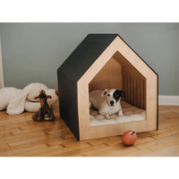Cage universelle multifonctionnelle en bois pour animaux de compagnie avec porte pour petits animaux de compagnie Design plat pour le salon