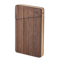 Estuche tarjetero magnético de madera para regalo ecológico personalizado, regalos para papás, tarjetero de madera de lujo, billetera