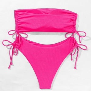 Traje de Baño Bikini de Dos Piezas, Estilo Europeo y Americano, de Lujo, Sexy, para Mujer, Ropa de Playa - Product Image 2