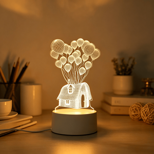 Luce <span class=keywords><strong>notturna</strong></span> decorativa in acrilico per <span class=keywords><strong>bambini</strong></span>, - Product Image 2