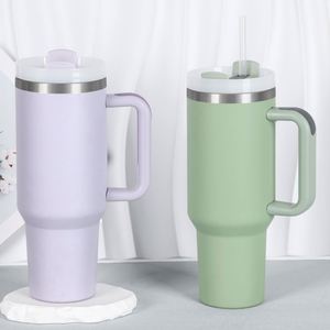 1 Pack 40 oz Tumbler Flip <b>Straw</b> <b>Lid</b> Replacement Fit for <b>Cup</b> Leak-Proof Reusable Tumbler Cover Tumbler <b>Lids</b> - Product Image 2