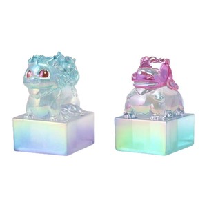 Caja Sorpresa de Resina con Sello Imperial Yu Mo Craft, Juguete Creativo con Sellos y Almohadillas de Tinta, Regalo de Año Nuevo para Niños de 8 a 13 Años - Product Image 4