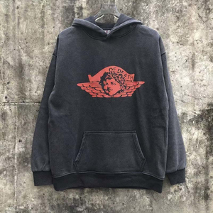 Top Qualité Saints Vanity Heavyweight 100% Coton À Capuche Imprimer Personnalisé Surdimensionné Larmes Streetwear Manches Longues pour Hommes Hoodies - Product Image 5