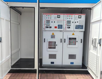 Substasi Tipe Kotak Prefabrikasi LD XBZ1_013_12/0.4MF dengan Transformator Tipe Kering 3-Fasa 2500kVA & 1250kVA 12/400V 60Hz