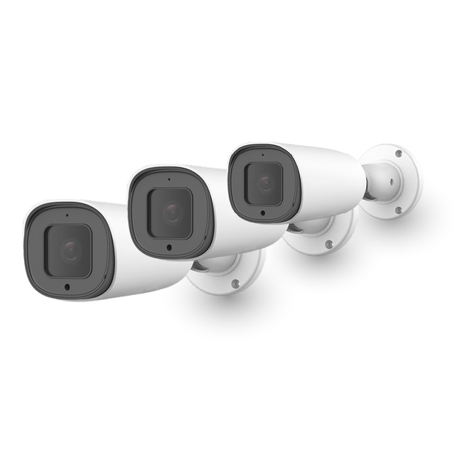 Built-in MIC RTMP 4K Smart IR Security Camera NVR 2.8mm IP67 Compatible  2MP UltraHD PoE Bullet IP Camera
