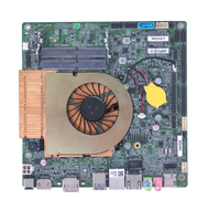 Carte mère embarquée ELSKY 2026 12e génération QM12H double DDR4 ultra-mince avec double LAN, VGA 4K et signal M.2 PCIe 4.0