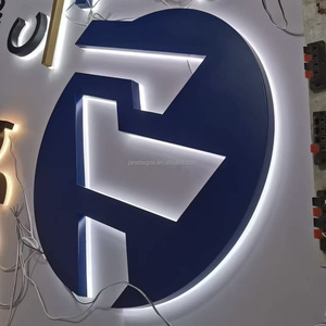 ป้ายอิเล็กทรอนิกสแตนเลสพร้อมป้ายสัญลักษณ์ตัวอักษร LED อะคริลิคความสว่างสูง - Product Image 1