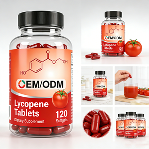 Compresse di Licopene OEM ad Alta Concentrazione, Estratto Naturale Biologico Vegetariano <span class=keywords><strong>Senza</strong></span> <span class=keywords><strong>Glutine</strong></span>, 60 Compresse, Integratori Erboristici per Adulti e Uomini - Product Image 2