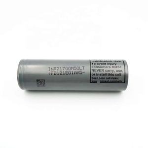 INR21700-M50LT 21700 5000mAh 3.7V Baterai Lithium Li-ion Isi Ulang 68g 1000 Siklus Garansi 2 Tahun - Product Image 1