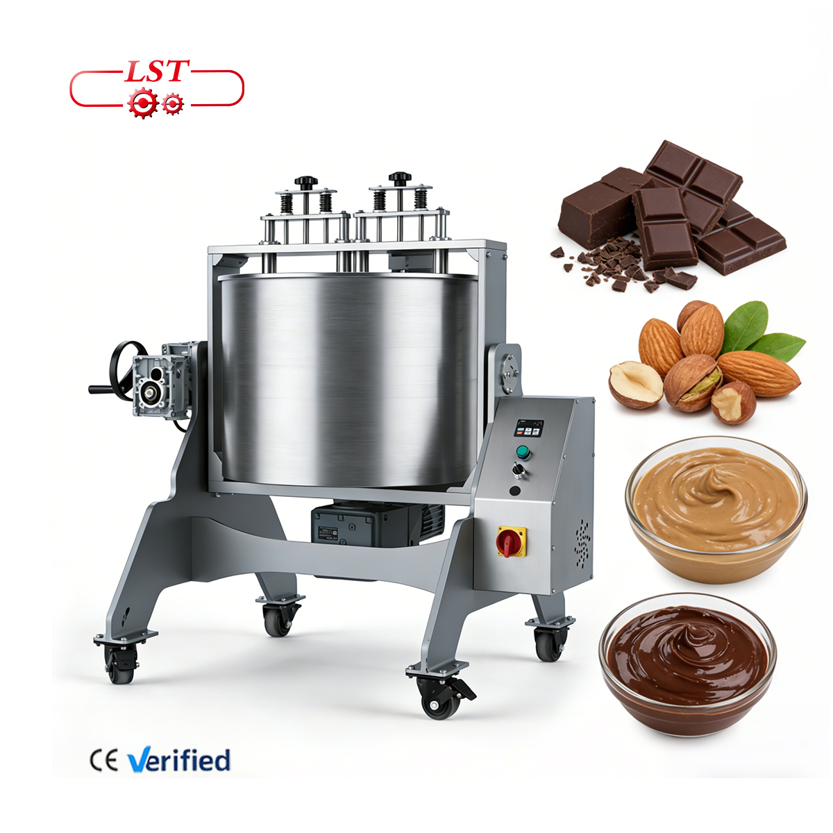チョコレート製造ニーズに応える、効率的なチョコレートメレンジャー