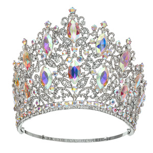 Gran Oferta: Corona de Concurso de Belleza, Corona Completa para Boda, Miss Mundo, Tiara para Mujer - Product Image 1