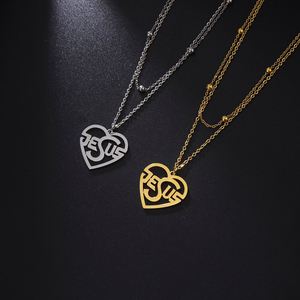 Collar con Símbolo de Pez Jesús (Ichthys) de Myshape, Acero Inoxidable, Regalos Religiosos, Amuleto de <span class=keywords><strong>Amistad</strong></span> <span class=keywords><strong>y</strong></span> Amor, Joyería Cristiana - Product Image 6
