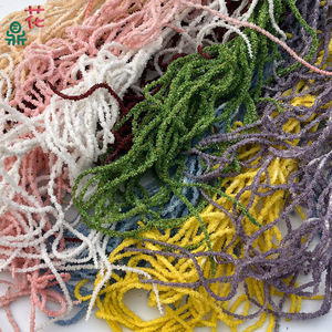 Fleurs artificielles en soie en spirale Dragon Claw Wave Grass pour la décoration des allées de mariage et des plafonds - Product Image 3