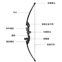 PIAO YU alliage arc classique haute qualité tir puissant en plein air tir professionnel activités de chasse