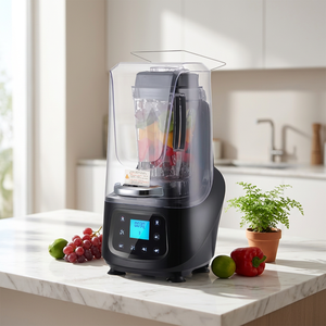 Extracteur de jus à mastication lente grande capacité, presse à froid avec corps en acier inoxydable et moteur silencieux pour la maison et la cuisine - Product Image 4