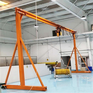 Grues portiques flexibles et réglables de 500 kg, 1 t, 2 t, 3 t, 5 t, 10 tonnes avec palan électrique - Product Image 2