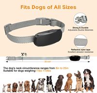 Hunde rinden halsband Automatisch mit Beep Vibration E-Schock Wiederauf lad bares Rinden halsband mit verstellbarem 5-empfindlichem Bellen halsband