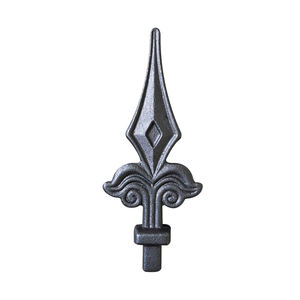 उच्च गुणवत्ता वाले लोहे के भाला बाड़ शीर्ष सजावट - Product Image 1