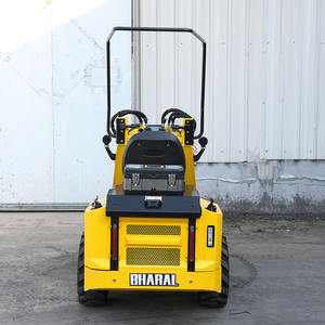 จัดส่งฟรี รถตักดินขนาดเล็กสำหรับใช้ในบ้านและสวน รถตักดินขนาดเล็กแบบตีนตะขาบ พร้อมตะเกียบ - Product Image 6