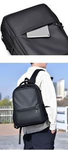 Mochila para Portátil Unisex de Gran Capacidad, Nueva Llegada 2025, Impermeable, para Viajes, Aire Libre, Personalizable, de Negocios, Nacional, con Cierre de PU - Product Image 6