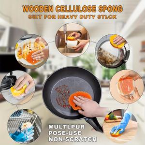 Éponge de cuisine en PU en forme de grenouille double face écologique sensible à la température adoucit la chaleur durcit les plats froids nettoyage ménager - Product Image 5