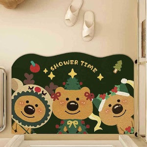 Alfombra de Salón con Diseño Navideño Personalizado para el Hogar, Antideslizante, Tapete de Bienvenida para la Entrada - Product Image 3