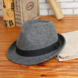 Sombrero británico Formal de lana pura para hombre, verde, de mediana edad, pequeño, otoño, invierno, cálido, para exteriores, fabricantes, lote directo, estrella de Aquisgrán - Product Image 1