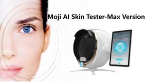 Sistema Professionale <span class=keywords><strong>di</strong></span> Analisi della Pelle 3D AI con 8 Fonti Luminose e 14 Indicatori <span class=keywords><strong>di</strong></span> Salute, Attrezzatura Estetica per Saloni in Metallo e ABS - Product Image 1