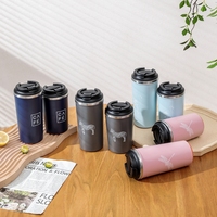 Tasse à café anti-déversement magique-Tasse de voyage antidérapante et sans chute pour bureau et voiture