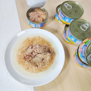 Materia prima fresca y saludable OEM Conservas de atún Pescado enlatado Listo para comer - Product Image 1