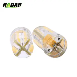 12V 110V 220V 64LEDSMD3014ミニLED電球G4G5.3 G9 E12 E14 BA15D G8GY6.35LEDランプシリカゲルミニLEDコーン電球