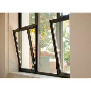 Fenêtres coulissantes modernes en aluminium certifiées AWA et WERS pour salle de bain et véranda, avec isolation thermique, fenêtres en aluminium pour salle de bain - Product Image 3