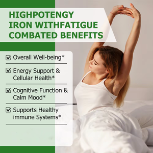 Gotas Líquidas de Hierro Directas de Fábrica con Impulso de Energía de Hierro, Estilos de Vida Vibrantes, Función Cognitiva, Estado de Ánimo Tranquilo, Salud Celular - Product Image 6