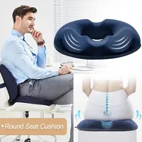 Fabrication professionnelle Prix promotionnel Coussin de beignet Hémorroïdes Siège Orthopédique Médical Prostate Chaise Coussin en mousse à mémoire