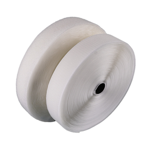 Cintas de gancho y bucle tejidas sin adhesivo para máquina de coser, cierres para accesorios de ropa, blancas, compatibles con OEM y ODM - Product Image 1