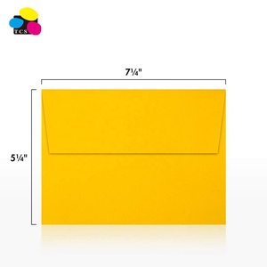 Meilleur prix, lot de 50 <span class=keywords><strong>enveloppes</strong></span> portefeuilles modernes à rabat carré, format A7, écologiques, <span class=keywords><strong>couleur</strong></span> personnalisée, pour envoyer des cartes - Product Image 2
