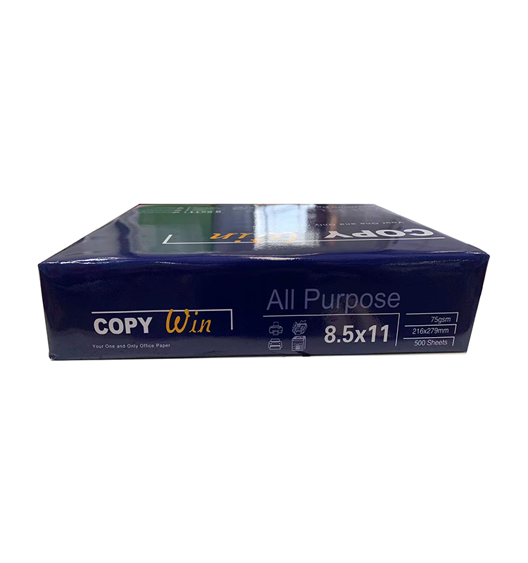 Наша основная продукция различных спецификаций офисной бумаги A4, может быть OEM американской стандартной копировальной бумаги 75 г