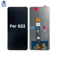 Convient à l'écran du téléphone mobile Motorola Moto G22 Assemblage de numériseur d'affichage LCD adapté à l'écran tactile Motorola Moto G22