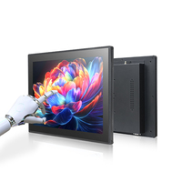 Moniteur tactile industriel 12,1 pouces, 15 pouces, 17 pouces, 19 pouces, PC encastré RK3588 avec RS485, RJ45, RS232, 4G LTE pour machine distributrice HMI