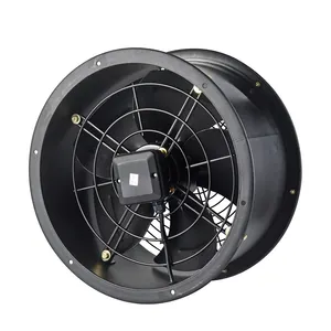 250 Mm AC Industrial Axial Flow Fans For Ventilation Green House Farm