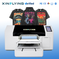 Imprimante DTG XinFlying à station unique A3 40x50cm, double tête, machine d'impression DTG pour l'impression de t-shirts, service en ligne 24h/24