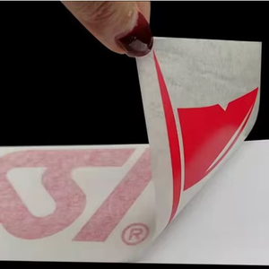 Autocollants de transfert découpés à la forme pour logo d'entreprise, imperméables, pour vitres arrière de véhicules, grands autocollants UV DTF pour bannières - Product Image 1