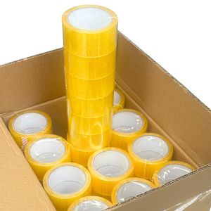 Nhà Máy Đóng Gói OPP Trong Suốt BOPP Dính Hộp Vận Chuyển Gói Rõ Ràng Băng Dính - Product Image 1