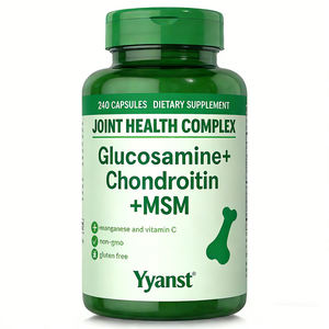 Capsules de glucosamine, d'acide hyaluronique et d'acide hydroxyabietique de haute qualité, marque privée, pour la santé des os et des articulations. - Product Image 1