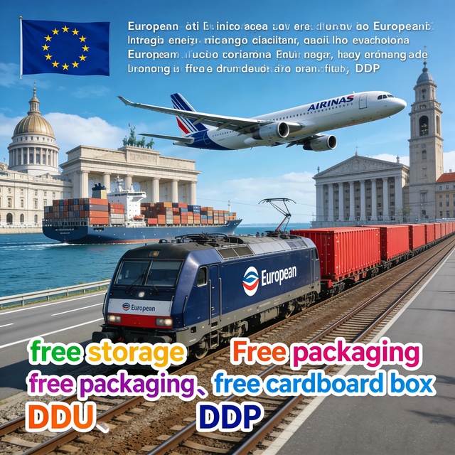 The Cheapest and Fastest Railway Home Delivery Service and Shipping From China to Europe for Express LCL and Amazon FBA