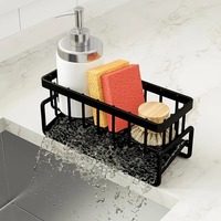 Étagère de rangement à deux niveaux pour cuisine et salle de bain, panier de drainage pour robinet et évier, pour vaisselle et bols