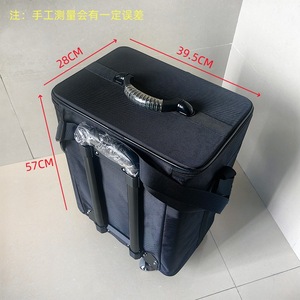 Étui à roulettes pour lunettes Junshun, boîte de rangement pour 150 paires, organisateur de lunettes portable, tissu noir, modèle Js C260308 - Product Image 2